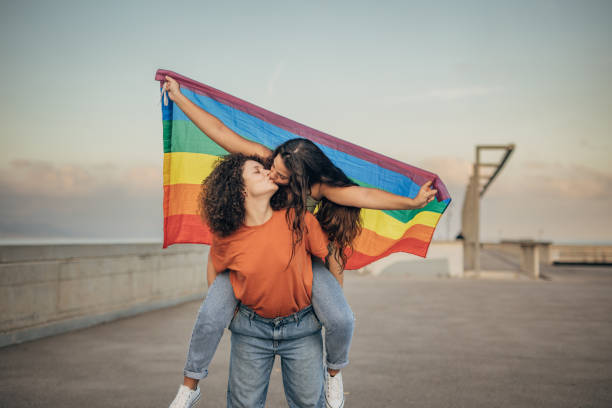 istock Proud couple kissing 1445286788