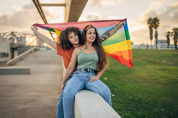 istock Proud gay couple 1445286814