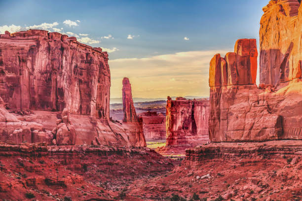 istock Park Avenue Section Arches National Park Moab Utah 1445293091