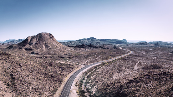 Outside of Big Bend National Park