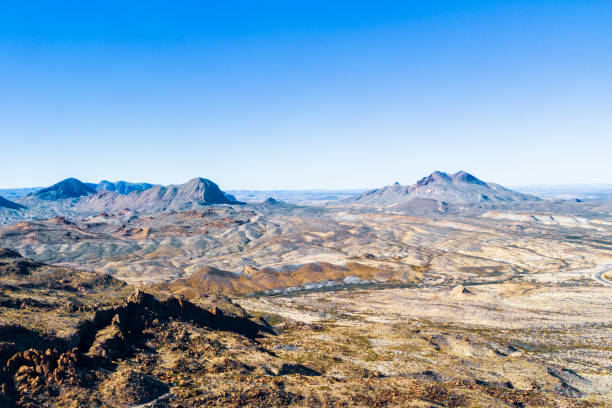 río grande y big bend en texas - desierto chihuahua fotografías e imágenes de stock