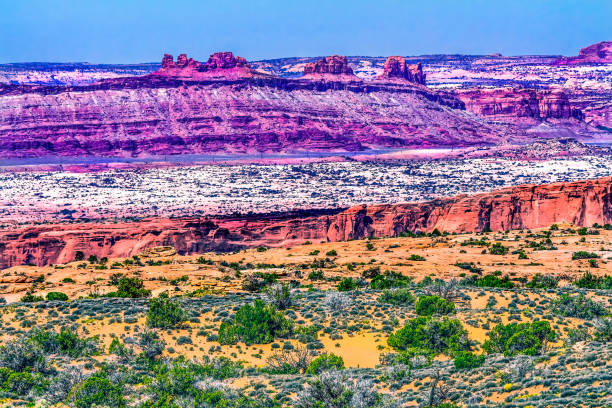 istock Yellow Grass Lands Moab Fault Arches National Park Moab Utah 1445303053