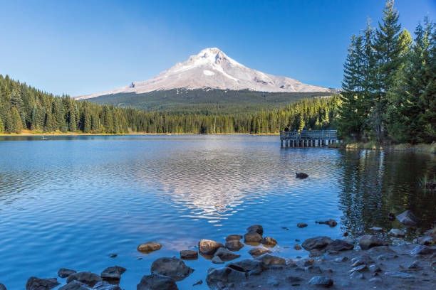 istock Trillium Lake in summer 1445303481