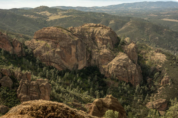 istock Looking Over The Western Side of Pinnacles 1445305276