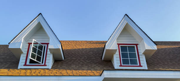 Rooftop, Roof Tile, House, Renovation, Dormer stock photo