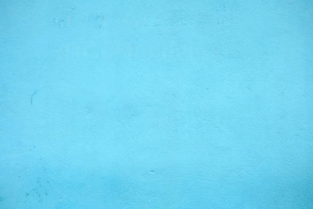 istock Old Grunge Blue Paint on Stucco Concrete Wall Texture background. 1445322407