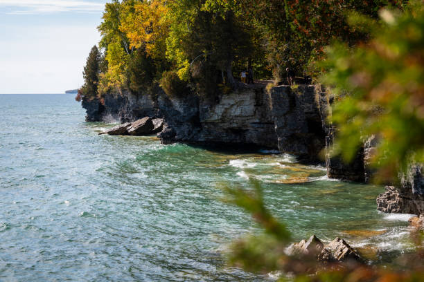 istock Cave Point Park, Door County, Wisconsin 1445325570