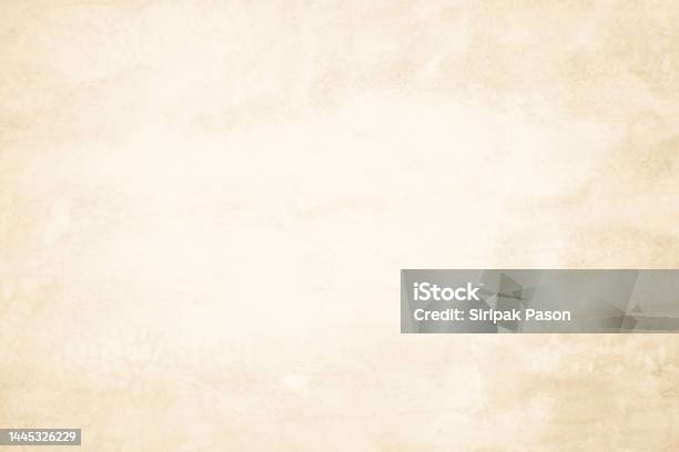 Cardboard Tone Vintage Texture Background Cream Paper Old Grunge Retro Rustic For Wall Interiors Surface Brown Concrete Mock Parchment Empty Natural Pattern Antique Design Art Work And Wallpaper Stock Photo - Download Image Now