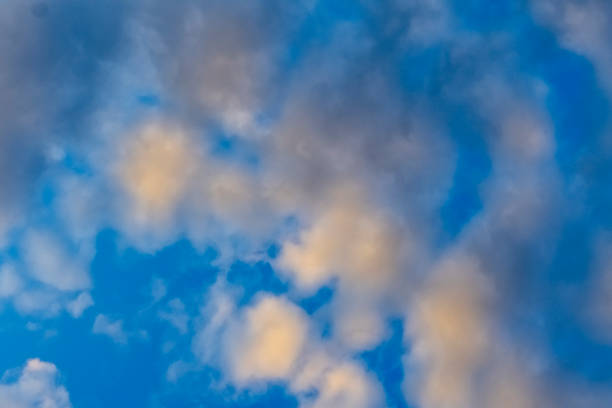 istock Colorful cloudy dky at sunset.texture of the sky and clouds. Gradient color. 1445329232