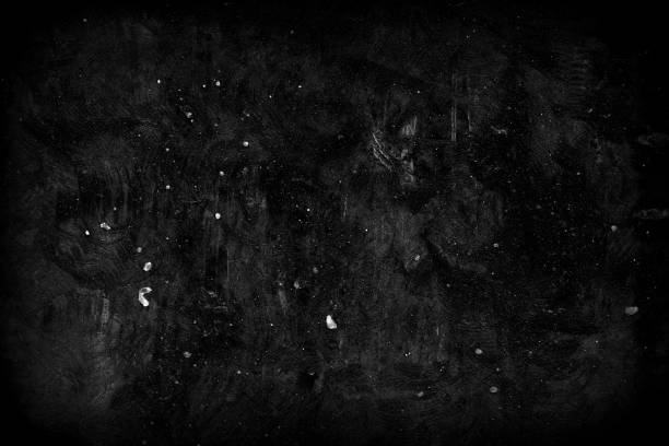 istock White Grunge Sketch, Dusts, and Grains on Black Background, Suitable for Overlay and Screen Filter. 1445331699