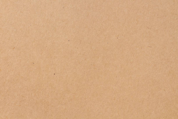 fondo de textura de hoja de cartón, patrón de papel kraft marrón con estilo vintage. - land craft fotografías e imágenes de stock