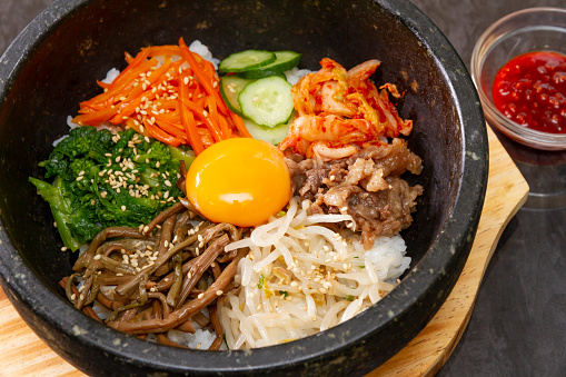 Korean style  mixed rice