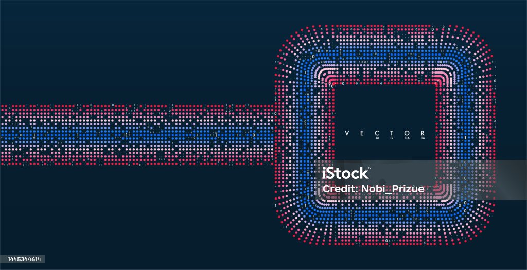 Photograph Data Code Example Abstract Infographics Visualization Big Data Code Representation Stock ...