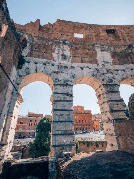 istock Inside the Colloseum in Rome, Italy 1445348508