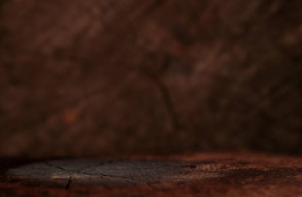 istock A place to display a product in a rustic style. Old brown wood. Blank space. 1445353410
