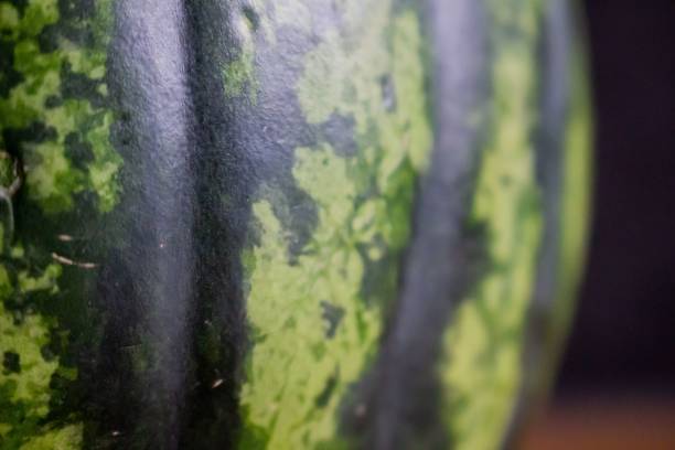 istock Watermelon on a wooden board 1445355663