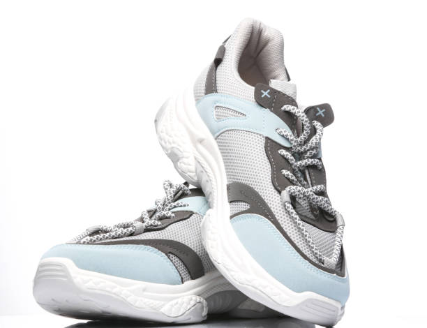 istock Sports sneakers isolated on white background 1445363605
