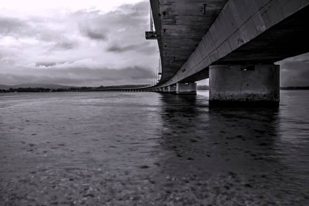 istock Calm sea water under the bridge 1445365955