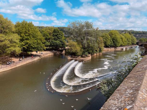 istock Park in the Bath City, England 1445366924