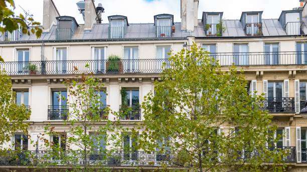 istock Paris, typical buildings in the Marais 1445368641