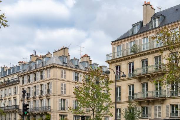 istock Paris, typical buildings in the Marais 1445368648
