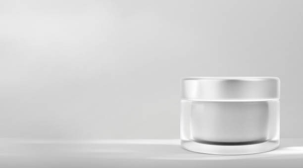 istock Cream product isolated on white background. 3d render 1445378679