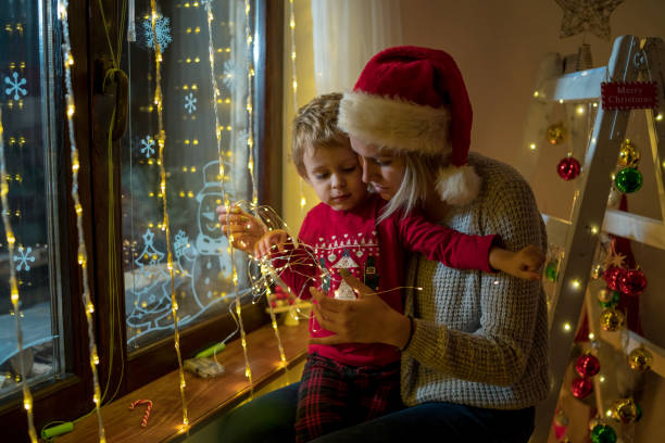 istock Mother and her son hugging 1445380365