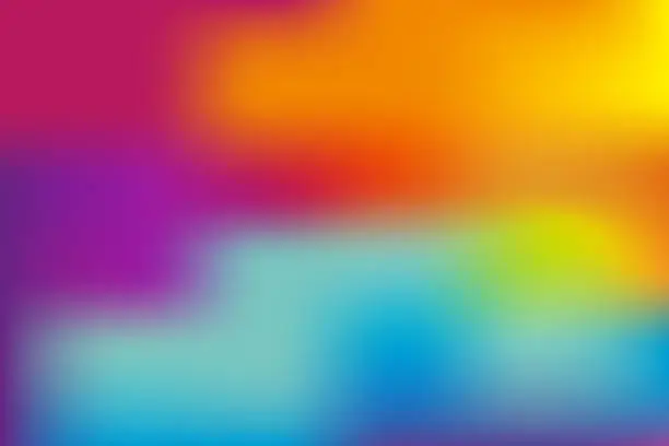 Vector illustration of Abstract multicolored gradient vector background