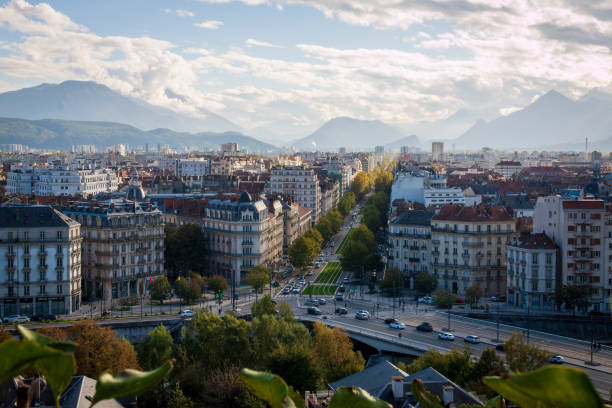 istock View of Grenoble 1445396736