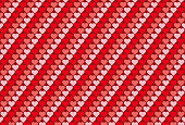 istock Seamless Heart Pattern. Ideal for Valentines Day Wrapping Paper. 1445398962