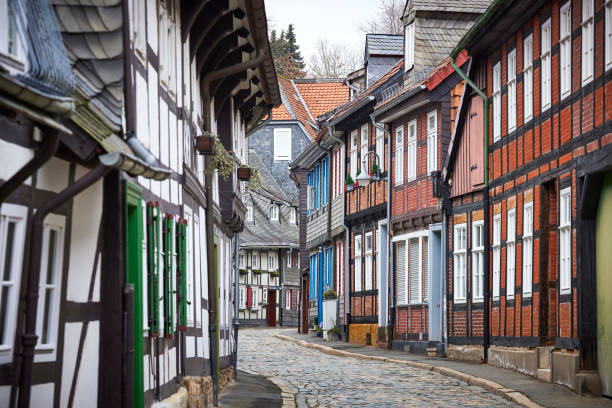 istock Old town of Goslar, Germany. 1445398992