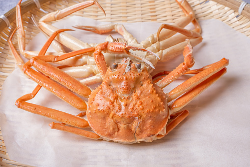 Korean Style Steamed Snow Crab