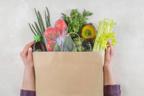 istock food delivery and eco-friendly packaging 1445416347