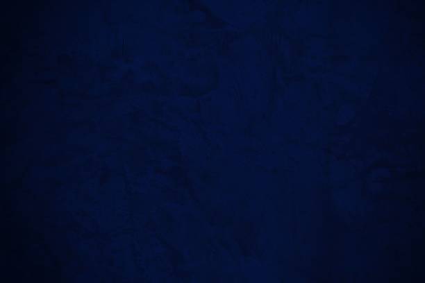 istock Dark Blue Stucco Wall Background, Suitable for Mockup, Template, and Backdrop. 1445420397