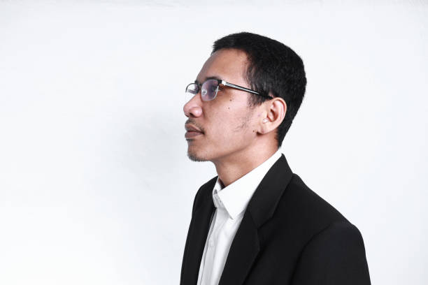 istock A man portrait on white background 1445422979