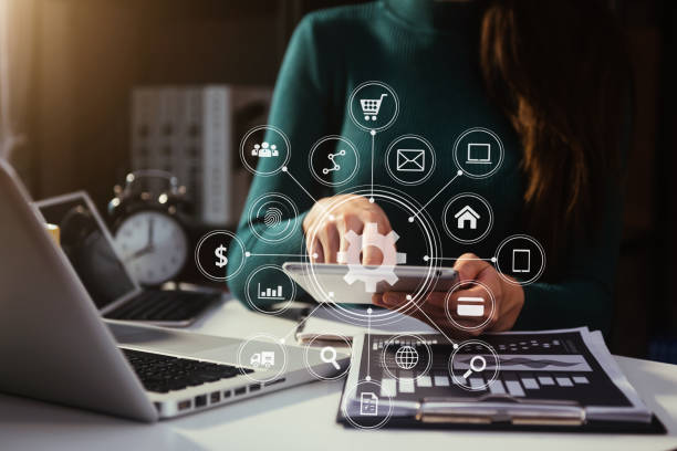 istock business documents on office table with smart phone and digital tablet and graph financial and man working 1445426752