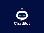 istock Chat Bot vector logo design concept 1445426863
