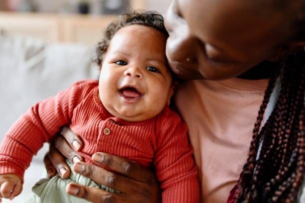 istock Mother spending time with her newborn baby 1445427541