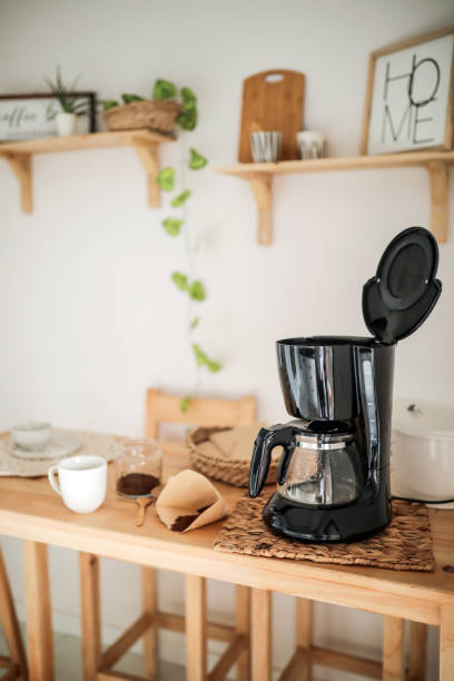 istock Enjoyment of Brewing Coffee in the Kitchen 1445457566