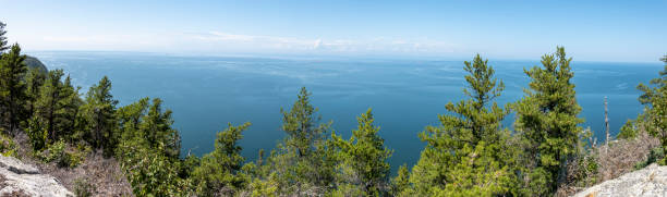 istock Panoramic view of the St. Lawrence River 1445460377