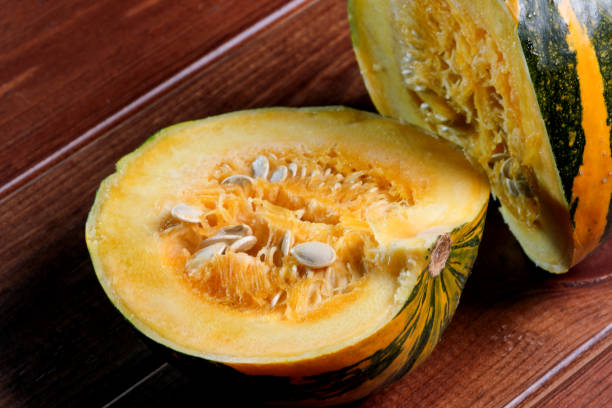 istock A small sweet ripe cut pumpkin 1445461573