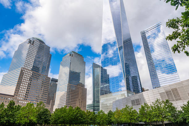 istock The One Trade centre in Financial district in downtown NYC. 1445474355
