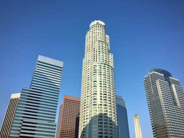 Downtown Los Angeles. stock photo