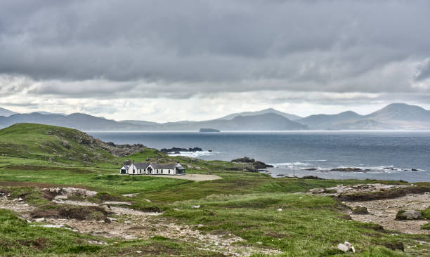 istock landscape at Downpatricks Head. Ireland 1445480731