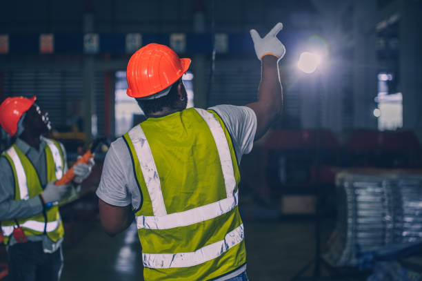 istock Worker are working in factory, engineer worker skills quality, maintenance, training industry factory worker , warehouse Workshop for factory operators, mechanical engineering team production. 1445487806