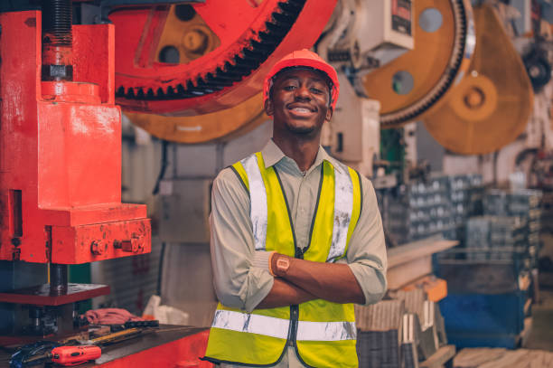 istock Worker are working in factory, engineer worker skills quality, maintenance, training industry factory worker , warehouse Workshop for factory operators, mechanical engineering team production. 1445487836