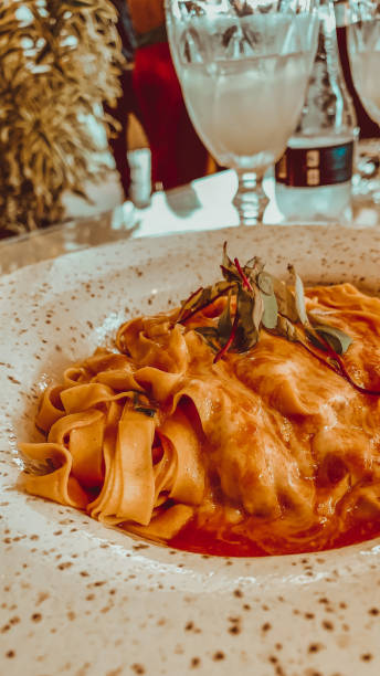 istock Homemade Pasta with Pomodoro Sauce 1445489678