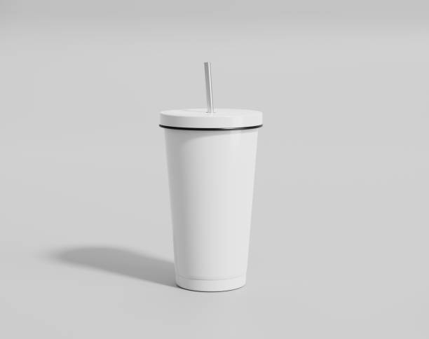 istock Stainless thermos water bottle 1445489716