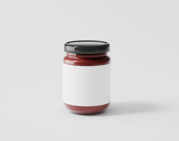 istock Jam in a glass bottle 1445492164
