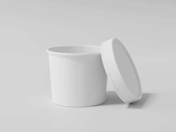 istock Round paper food container 1445497751